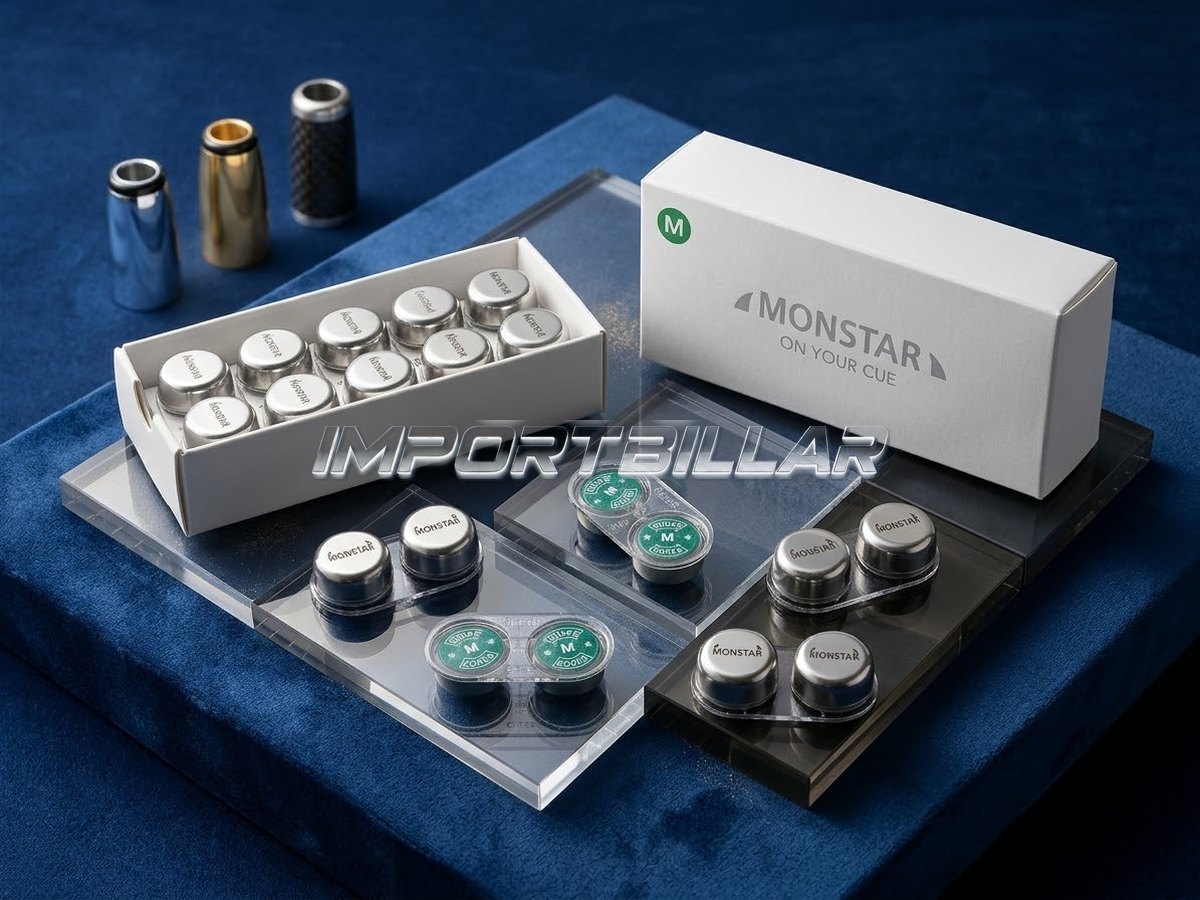 Línea Monstar: tacos y accesorios de billar IMPORTBILLAR
